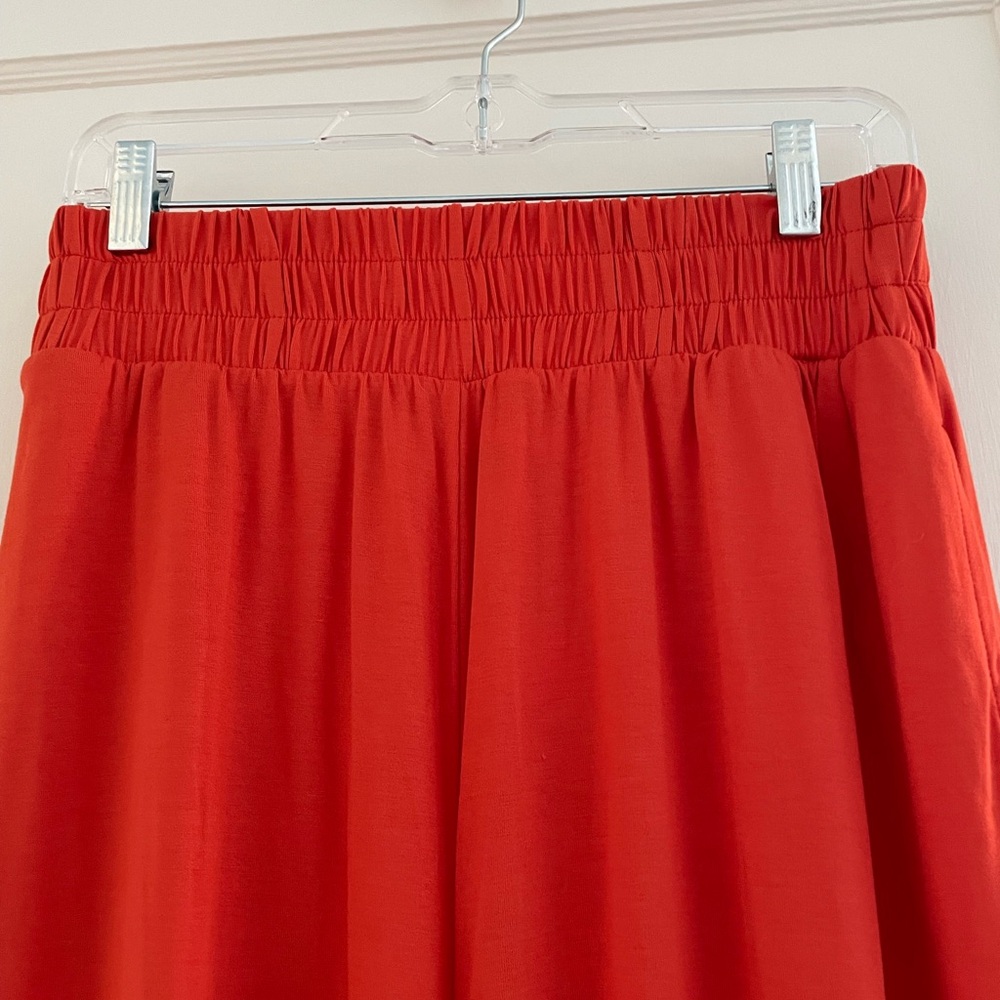 Free People Orange Harum Pants.